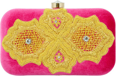 

Tooba Handicraft Party Multicolor Clutch