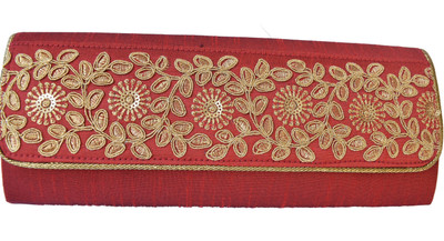 

Mahadev Exports Casual Maroon Clutch