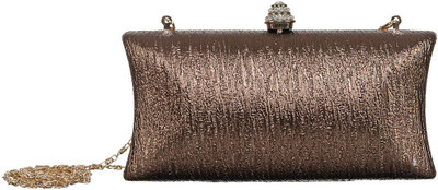 

Peaubella Party Gold Clutch