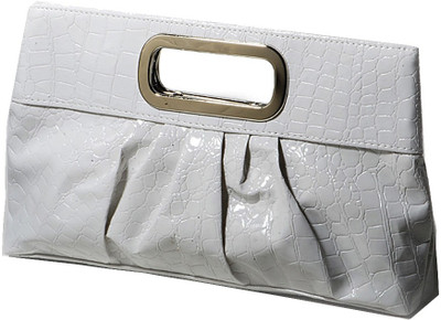 

Chicastic Casual White Clutch