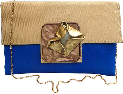 

Bhamini Party Blue Clutch