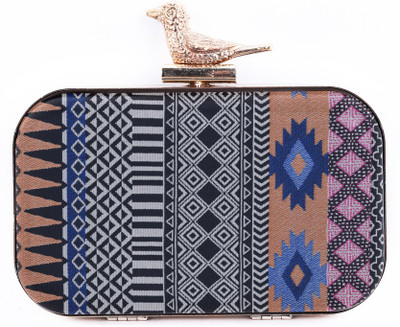 

AHAM Casual Multicolor Clutch