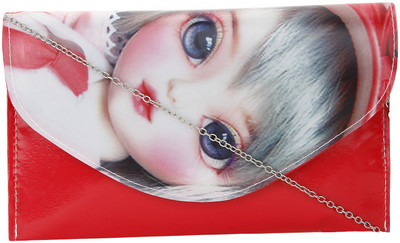 

Style Villaz Party Red Clutch