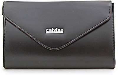 

Calvino Casual Black Clutch