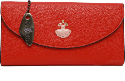 

Pepgirls Casual Red Clutch