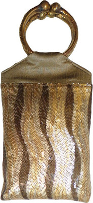

Bhamini Party Gold Clutch