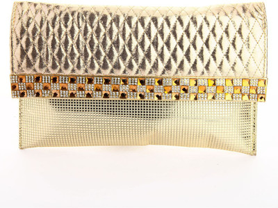 

LadyBugBag Party Gold Clutch