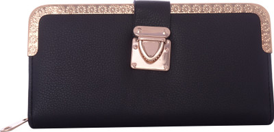 

Exotique Casual Black Clutch