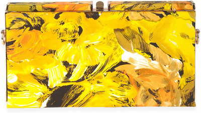 

RUBANS Casual Yellow Clutch
