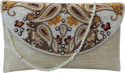 

Bhamini Party White Clutch