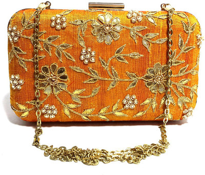 

Arisha Kreation Co Party Yellow Clutch