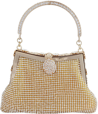 

Super Drool Party Gold Clutch