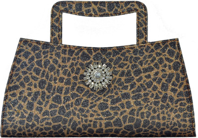 

P&Y Fashion Party Brown Clutch