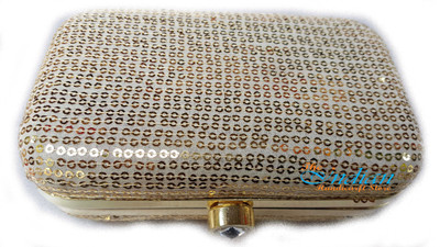 

The Indian Handicraft Store Party Multicolor Clutch