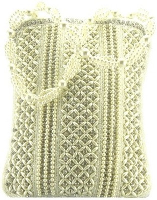 

Abqa Casual, Party White Clutch