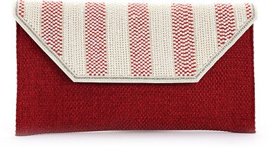 

Elligator Party Maroon Clutch