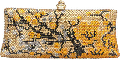 

CREATIVE EMBELLISHMENT Party Gold Clutch