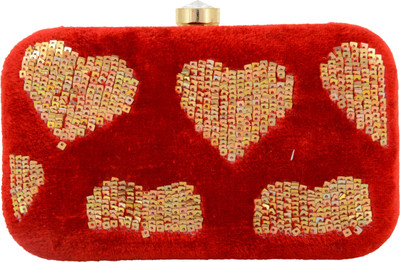 

Tooba Handicraft Party Multicolor Clutch
