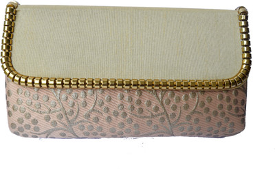 

Mahadev Exports Casual Beige Clutch