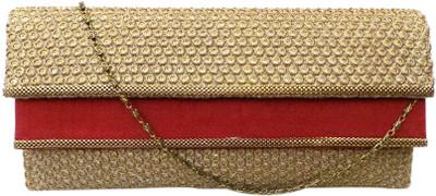 

Bhamini Party Red Clutch