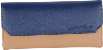 

Uni Carress Casual Tan, Blue Clutch, Blue;tan