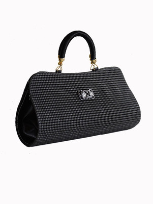 

Groovy Casual Black Clutch