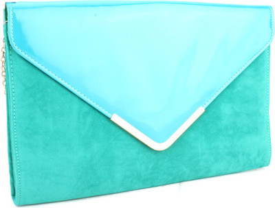 

Hot Berries Casual Green Clutch