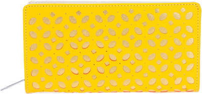 

JG Shoppe Party Yellow Clutch