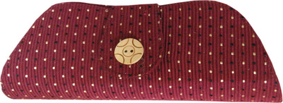 

Benicia Formal Maroon Clutch