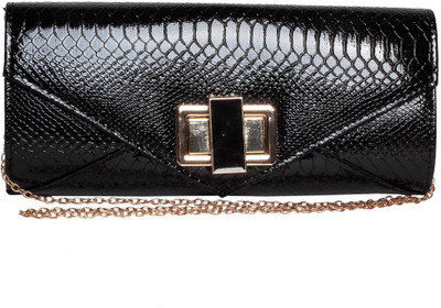 

Reedra Party Black Clutch