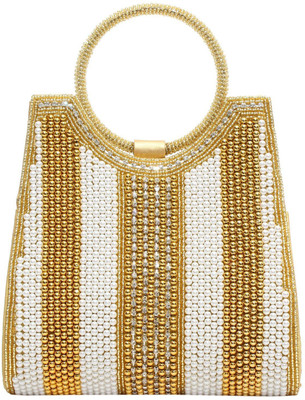

Bagaholics Party Gold Clutch