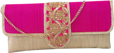 

Bhamini Party Pink Clutch