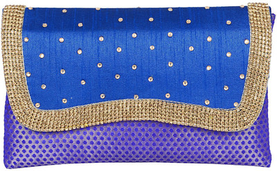 

Bagaholics Casual Blue Clutch