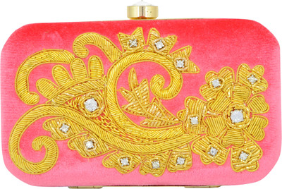 

Tooba Handicraft Party Multicolor Clutch