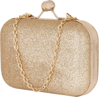 

PamperVille Gold Clutch