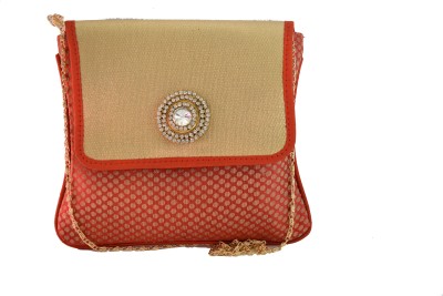 

Mahadev Exports Party Red Clutch