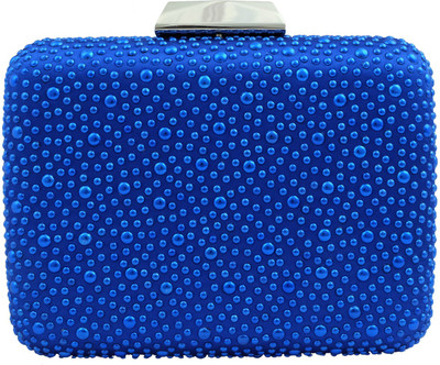 

Super Drool Party Blue Clutch