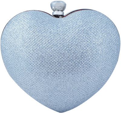 

Super Drool Formal Silver Clutch