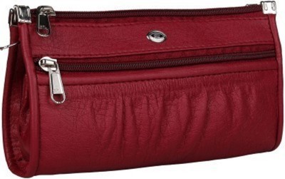 Rapidcostore Casual Maroon  Clutch