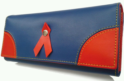 Kandel London Casual Blue Clutch