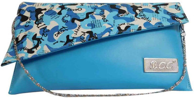 

Laviva Party Blue Clutch
