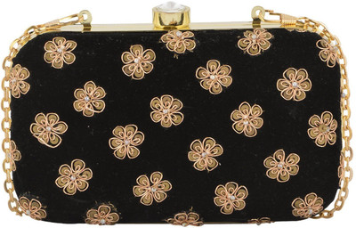 

Arisha Kreation Co Party Black Clutch
