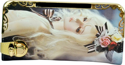 

Vintage Casual Multicolor Clutch