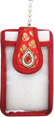 

Shopoholics Casual Red Clutch