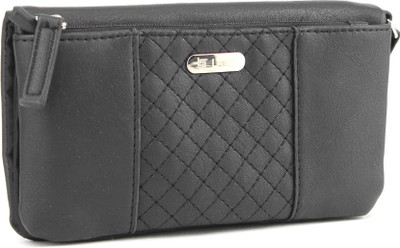

Lavie Casual Black Clutch