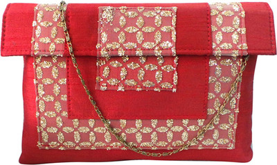 

Bhamini Party Maroon Clutch