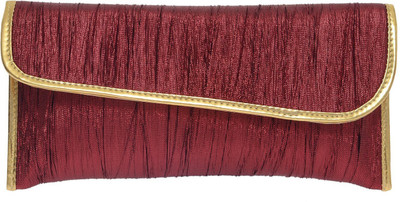 

Bagaholics Party Maroon Clutch