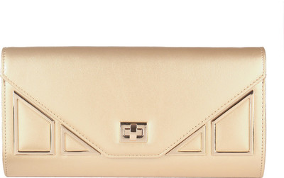 

Fur Jaden Party Gold Clutch