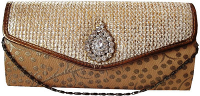 

Moksh Party Gold Clutch