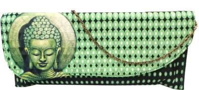 

Bhamini Casual Green Clutch